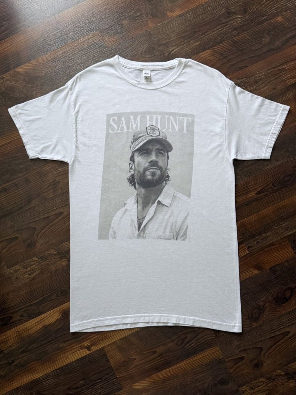 Sam Hunt - Outskirts 2023 White Photo Tee
